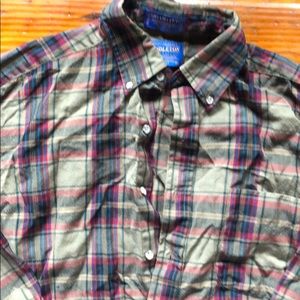 Sir Pendleton 100% Worsted Wool plaid shirt